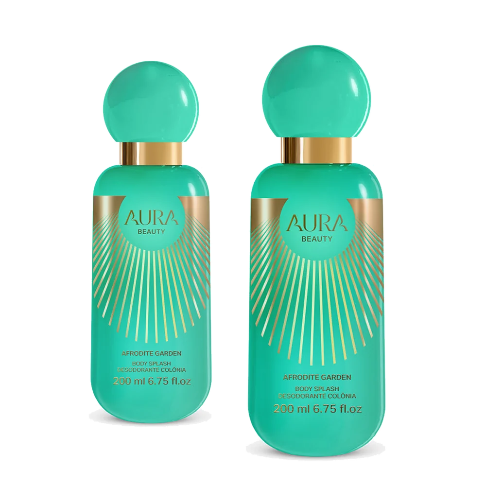 Dois frascos de Afrodite Garden 200 ml
